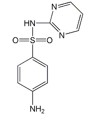 磺胺嘧啶結構式